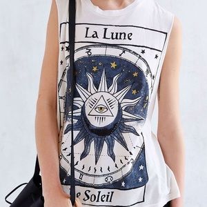 Urban Outfitters La Lune Le Soleil Muscle Tank